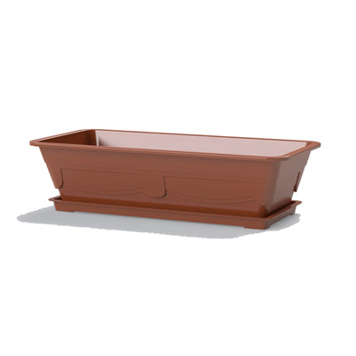 Florita Rectangular Balcony Planter, 57 cm