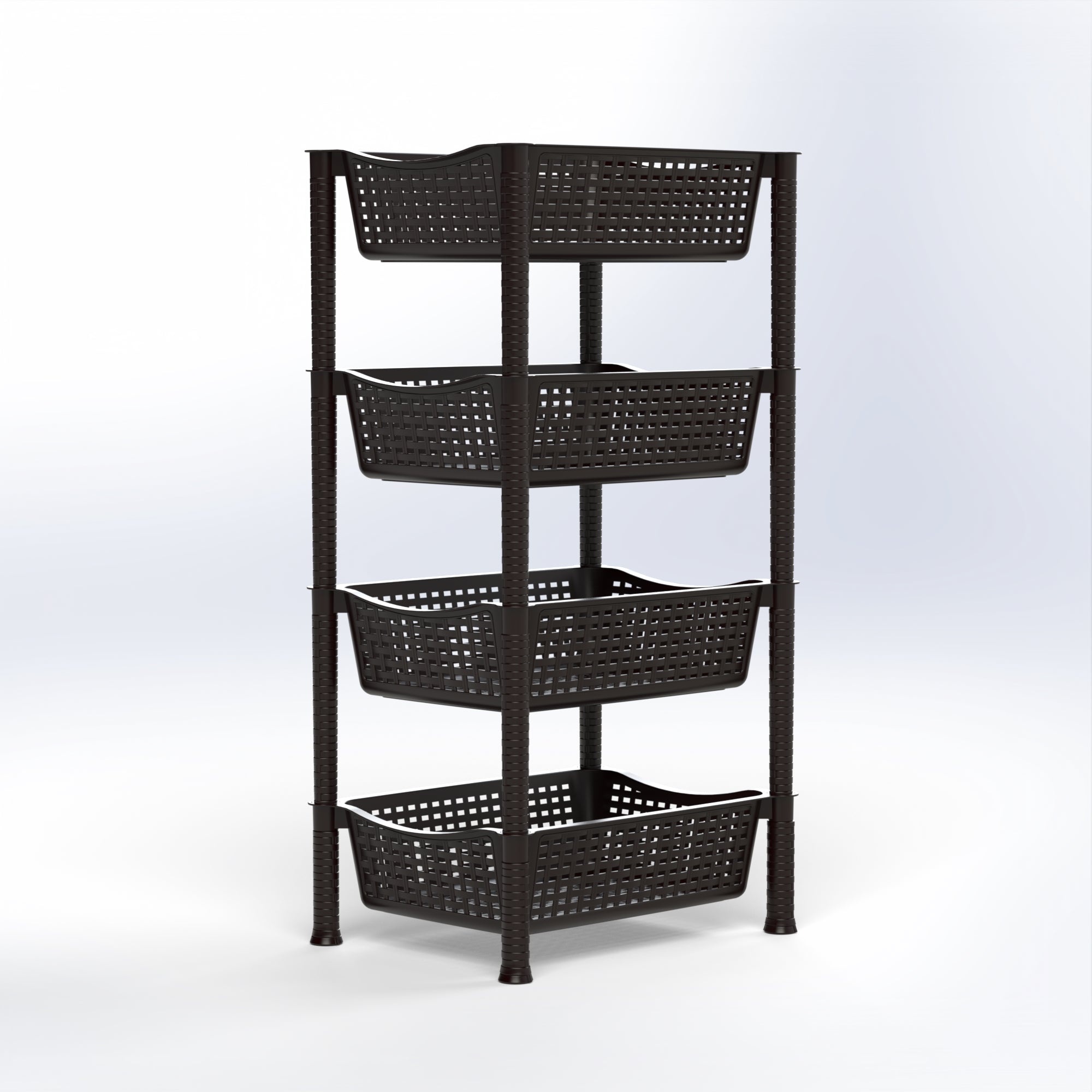 Marcolo navy and white 3-in-1 baby high chair set.