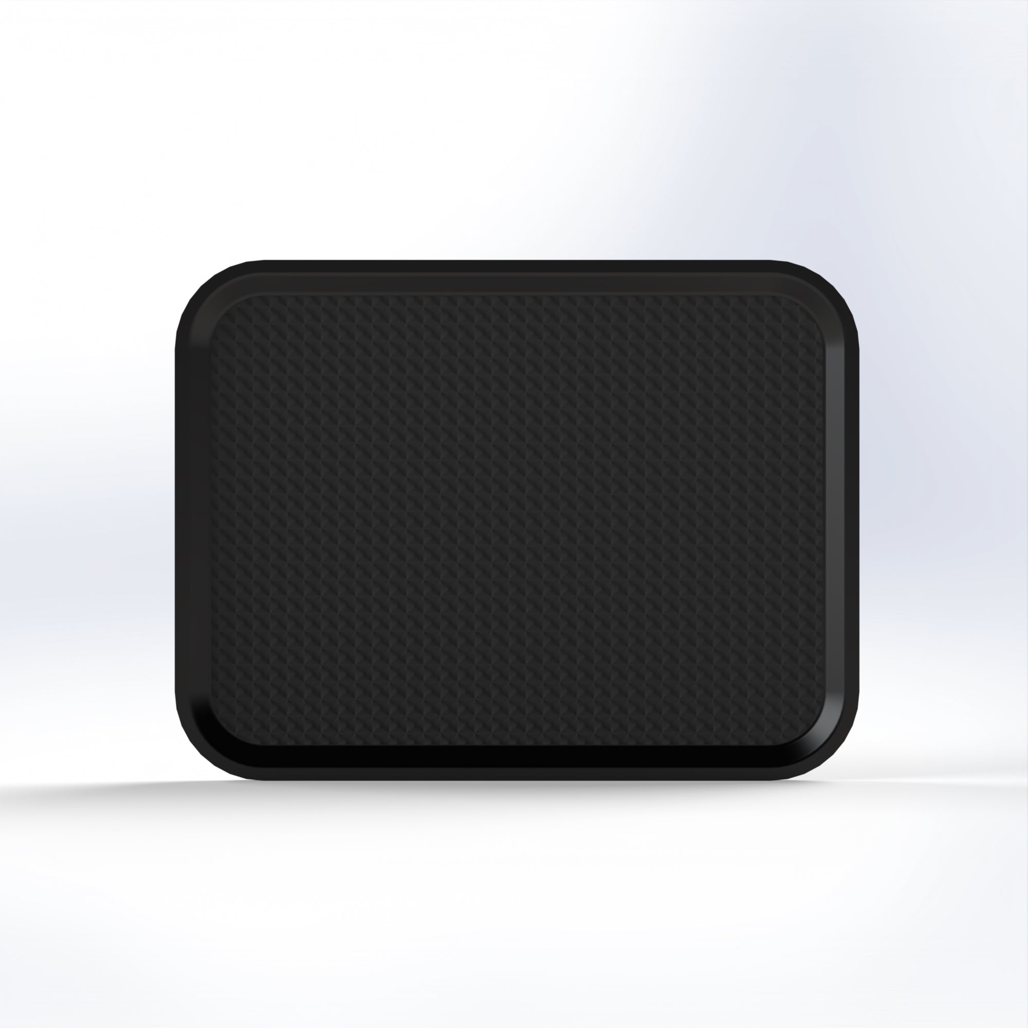 Marcolo various clear storage boxes stacked in a room.