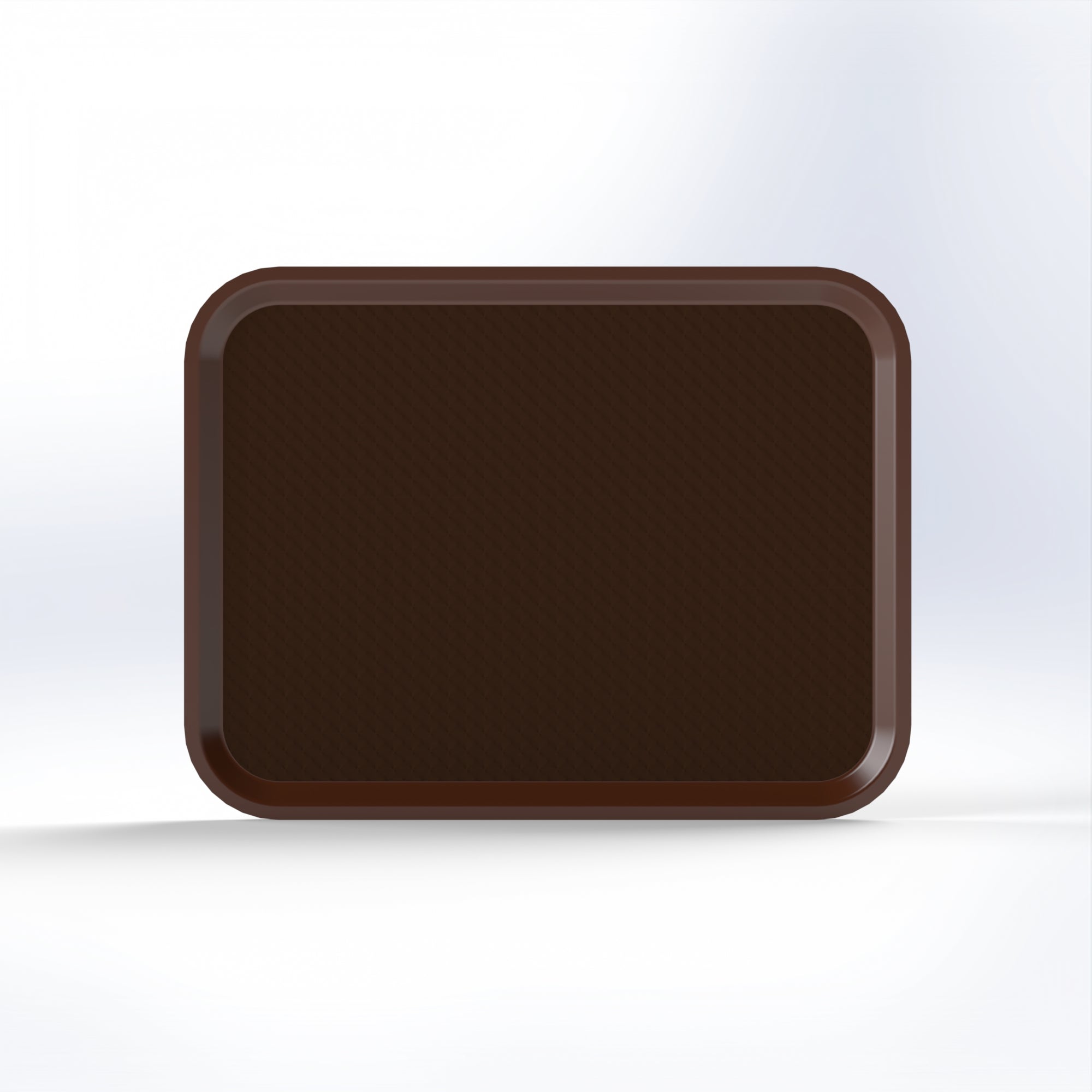 Marcolo brown woven plastic planter pot with saucer.