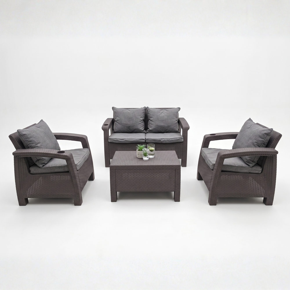Havana 4-Seater Sofa Set 2+1+1, Seat Cushions