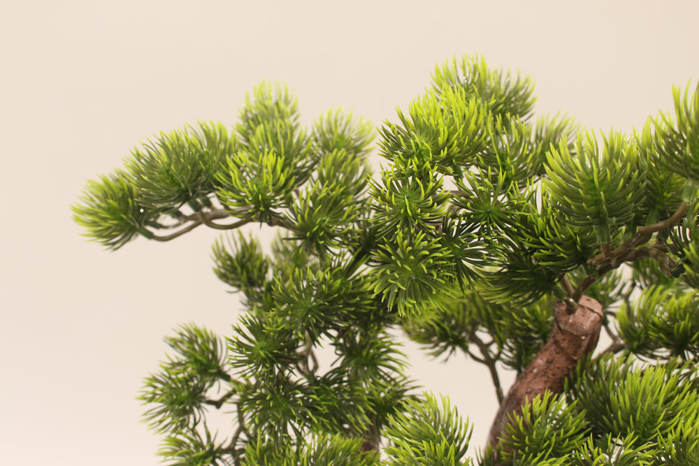 Artificial Pine Bonsai Tree 50cm Realistic Indoor Décor Accent