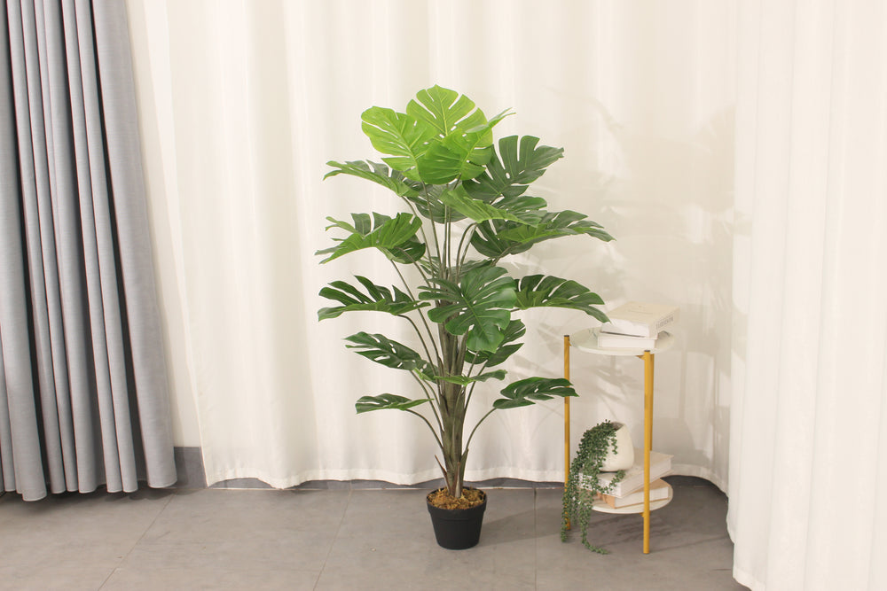 Artificial Monstera Tree 130cm Lifelike Indoor Decorative Tree