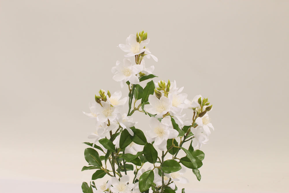 Artificial Gardenia Flower 55cm Elegant Decorative Floral Plant