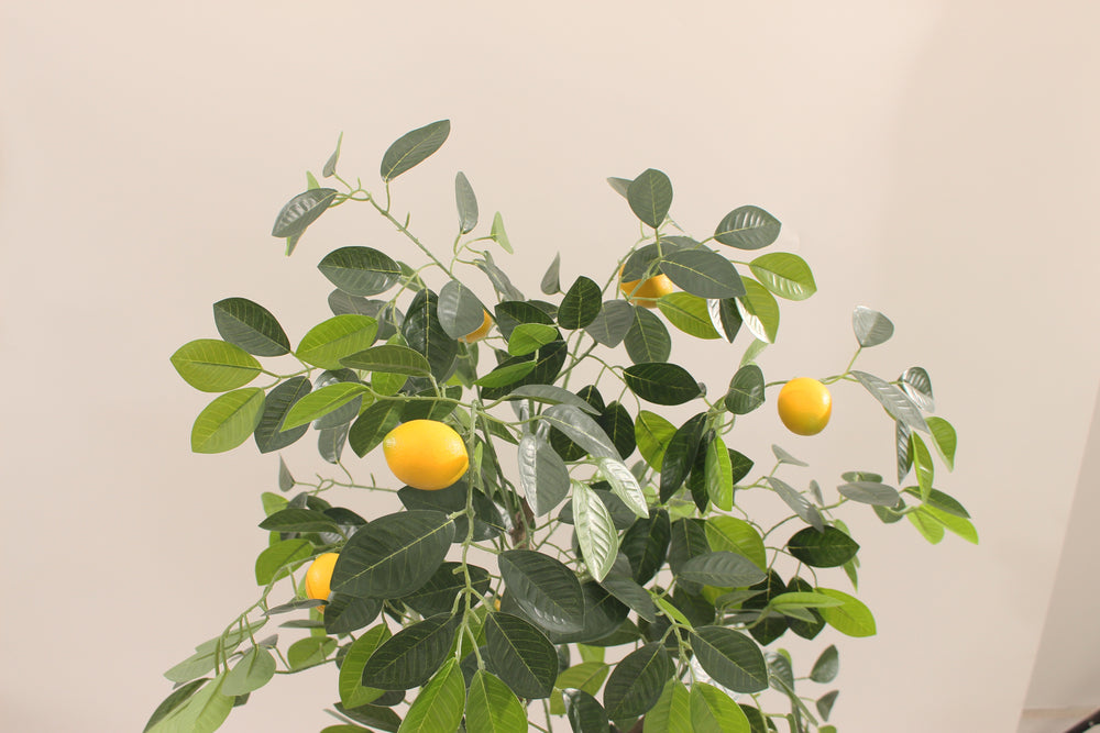 Artificial Lemon Tree 110cm Compact Indoor Decorative Tree