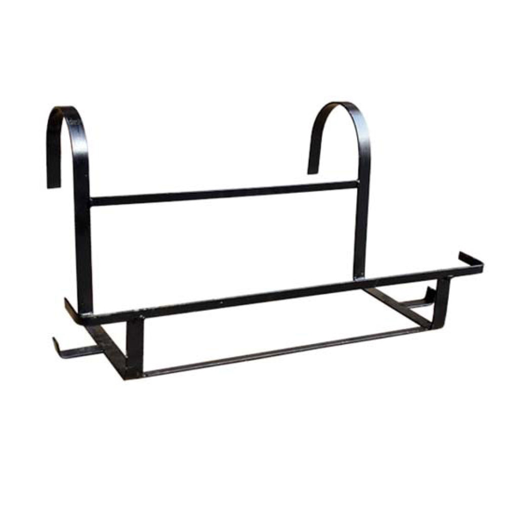 Florita Balcony 57cm, Elegant Design, Rectangular Garden Plant Flower Pot Holder Metal, Wall Hanging Bracket Stand Garden Balcony | 3MP-0066