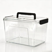 35L Super Clear PET storage box with locking lid