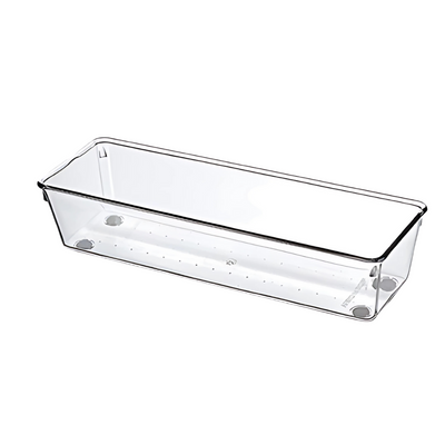 Long Clear Acrylic Drawer Organizer, 24.5×8×5.5 cm