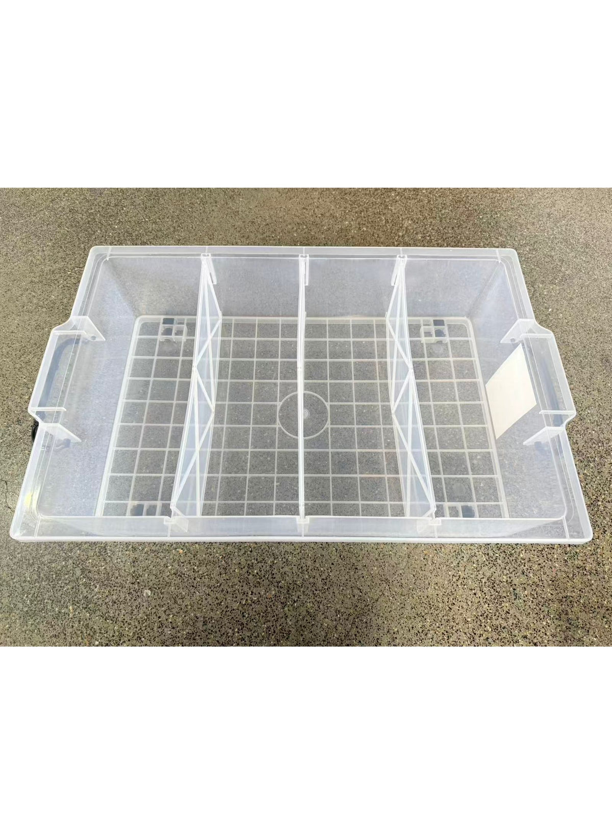 25L Underbed Storage Box compartments