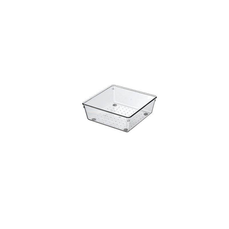 Square Clear Acrylic Drawer Organizer, 15×15×5.5 cm – product view