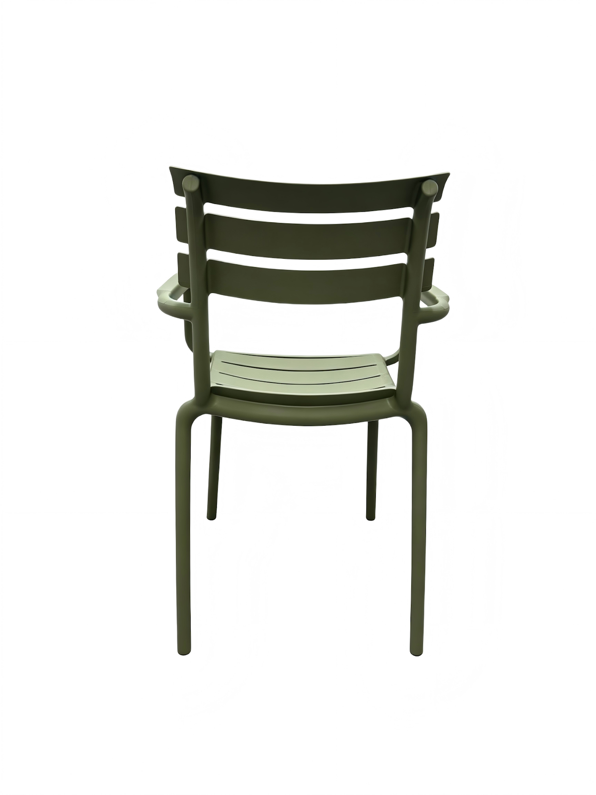 Lido Chair with Arms, Green – Green, view 4