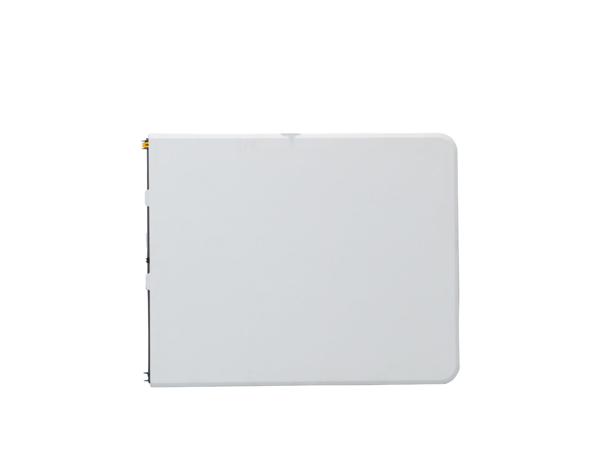 180×74 cm centerfold folding table – folded in half like a case for storage