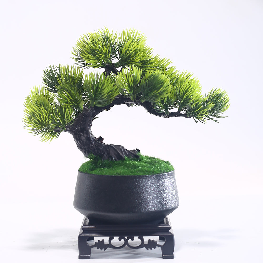 Artificial Pine Tree 25cm Mini Indoor Decorative Accent