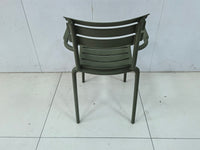 Lido Chair with Arms, Green – Green, lifestyle view 4