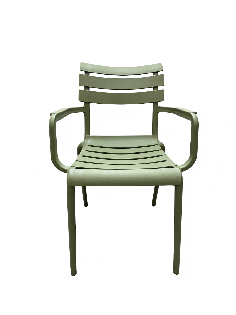 Lido Chair with Arms, Green – Green, view 2