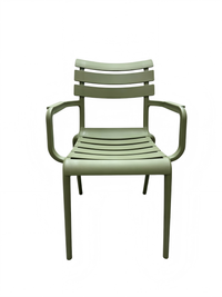 Lido Chair with Arms, Green – Green, view 2