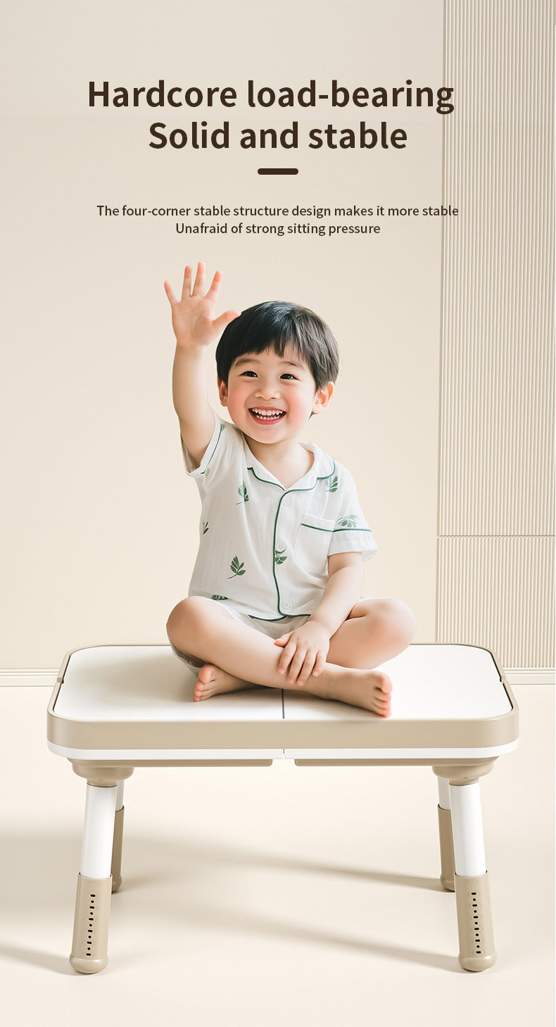 Kids Height-Adjustable Table & Chair Set – sturdy table top