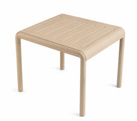 Marcolo Ibiza sun lounger side table, beige