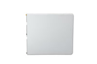 152×70 cm centerfold folding table – folded in half like a case for storage