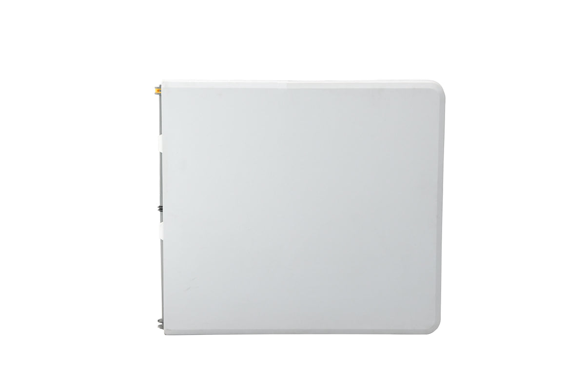 152×70 cm centerfold folding table – folded in half like a case for storage