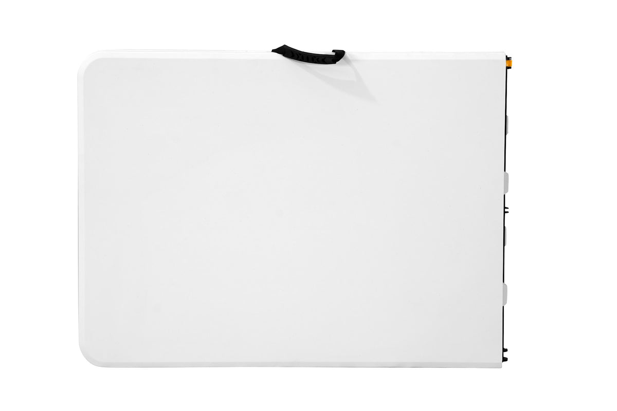 6 ft Folding Table, 180×68×74 cm, White – detail view