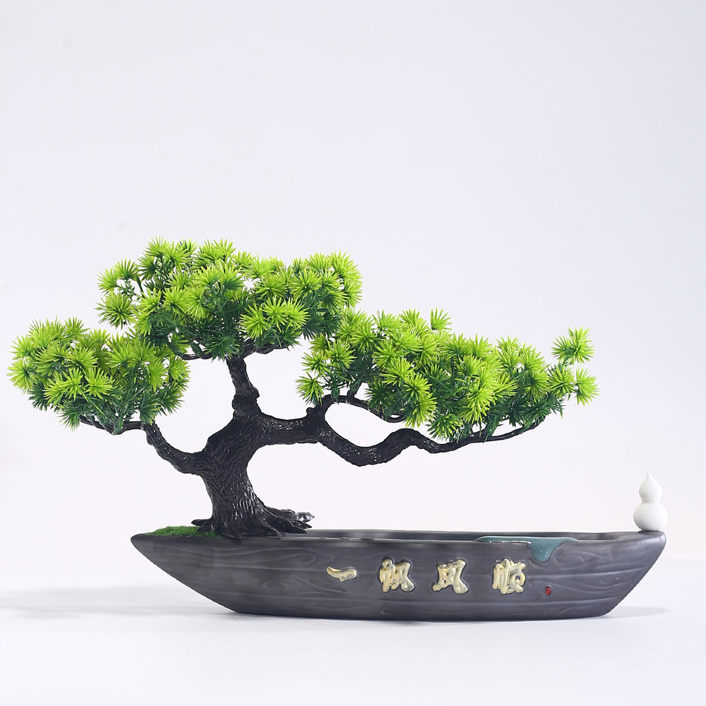 Artificial Pine Tree 20cm Mini Indoor Decorative Accent