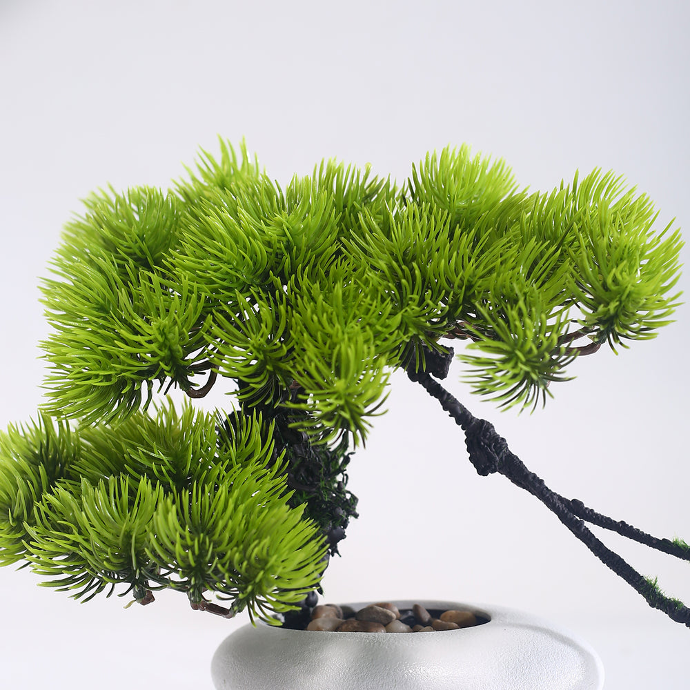 Artificial Pine Tree 23cm Mini Indoor Decorative Accent