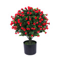 Artificial Rose Bonsai Flower 54cm Elegant Indoor Décor Accent