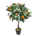 Artificial Orange Tree with Pot, 70 cm
