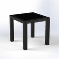 Aurora Square Rattan Table for Indoor and Outdoor Spaces