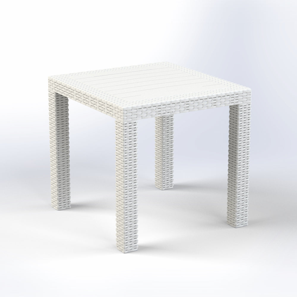 Aurora | Square Rattan Table