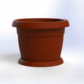 Round Plant Pot – 40 cm Large, Weatherproof & Stylish Planter for Indoor & Outdoor Use