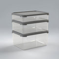 Rectangular Food Storage Containers – 3pcs Set, Leakproof & BPA-Free Kitchen Tupperware