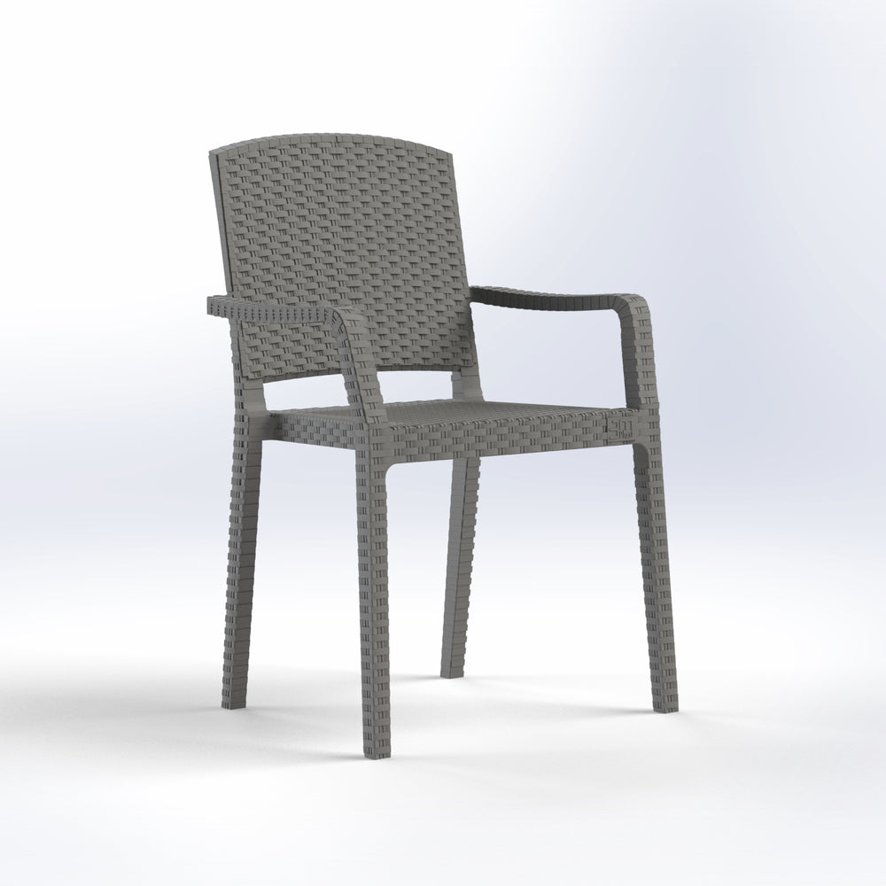 Rattan Chair with Arms – Durable, Comfortable & Stylish Seating for Indoor & Outdoor Use