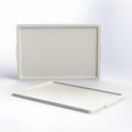 Rectangular Crate Cover – Durable Plastic Lid for 60x40cm Dough & Bakery Crates