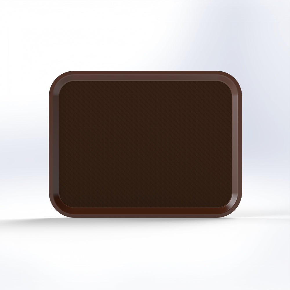 Marcolo brown woven plastic planter pot with saucer.