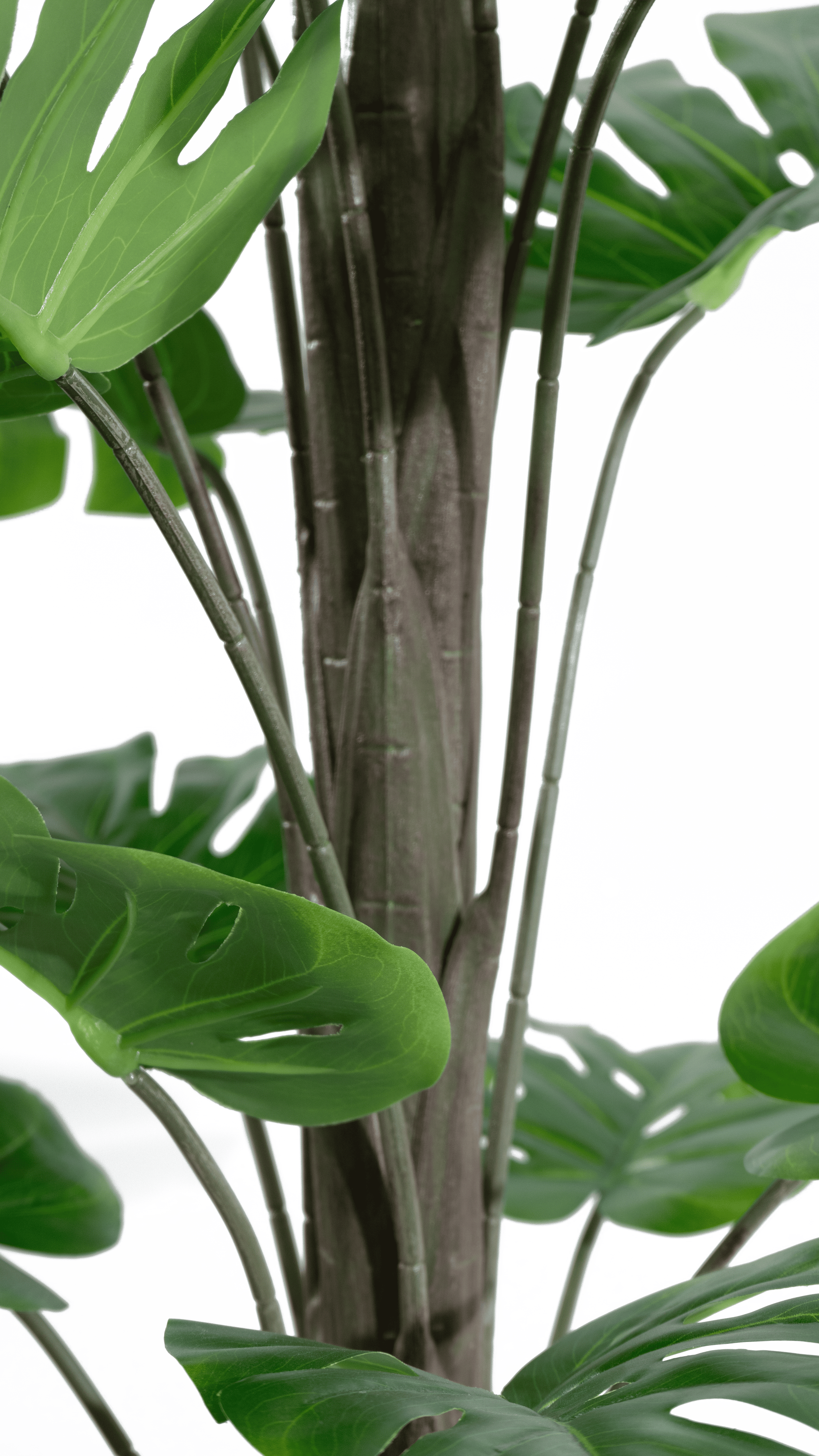 Marcolo 130cm Artificial Monstera Tree Trunk & Stems View