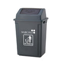 40L Push-Top Waste Bin, UV-Resistant
