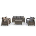 Havana 7-Seater Sofa Set 3+2+1+1, Seat & Back Cushions