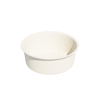 Marcolo 2.6L round plastic bowl, cream