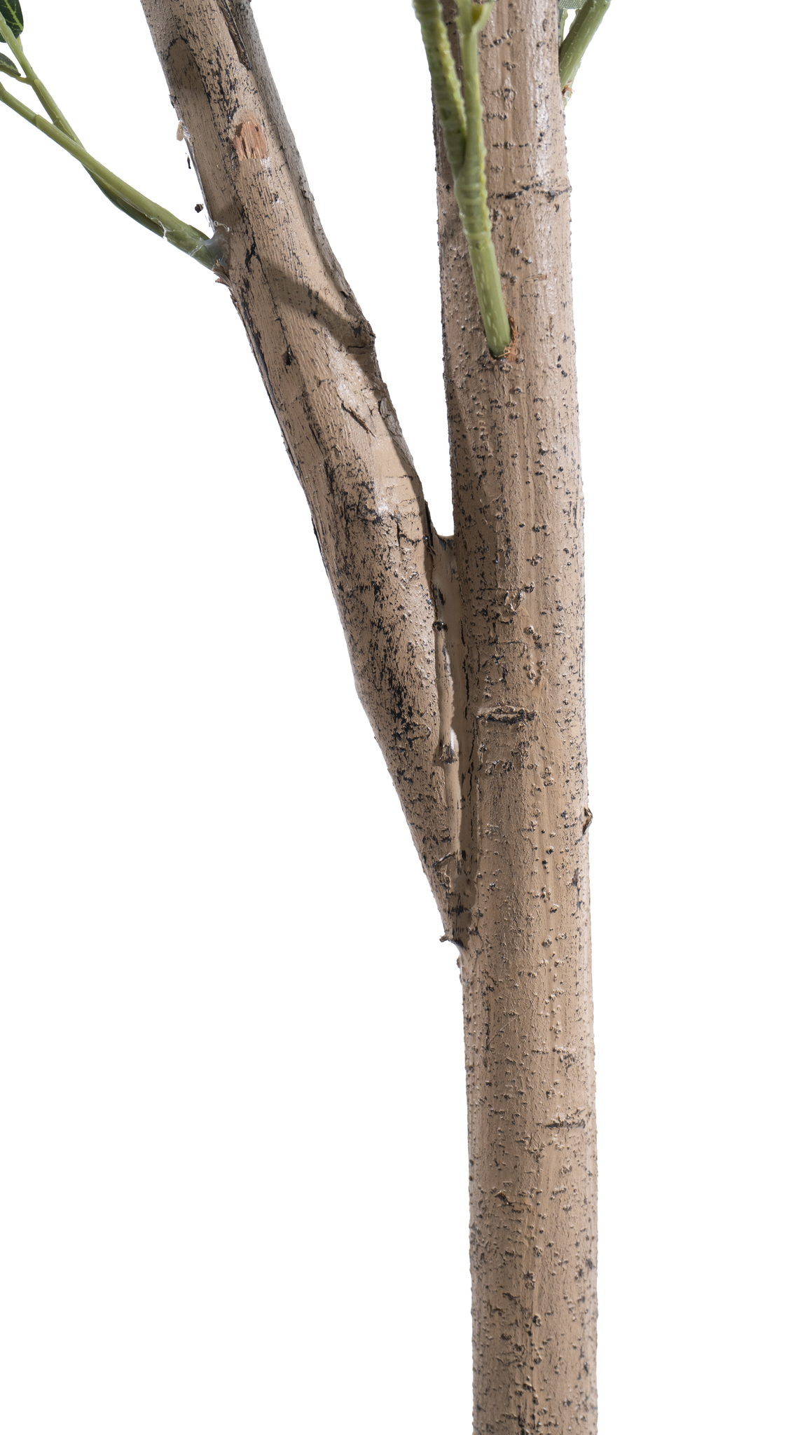 Detailed view of the Marcolo artificial olive tree branch.