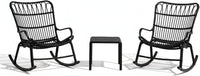 Serena outdoor rocking chair set