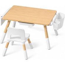 Adjustable Kids Table & 1-Chair Set