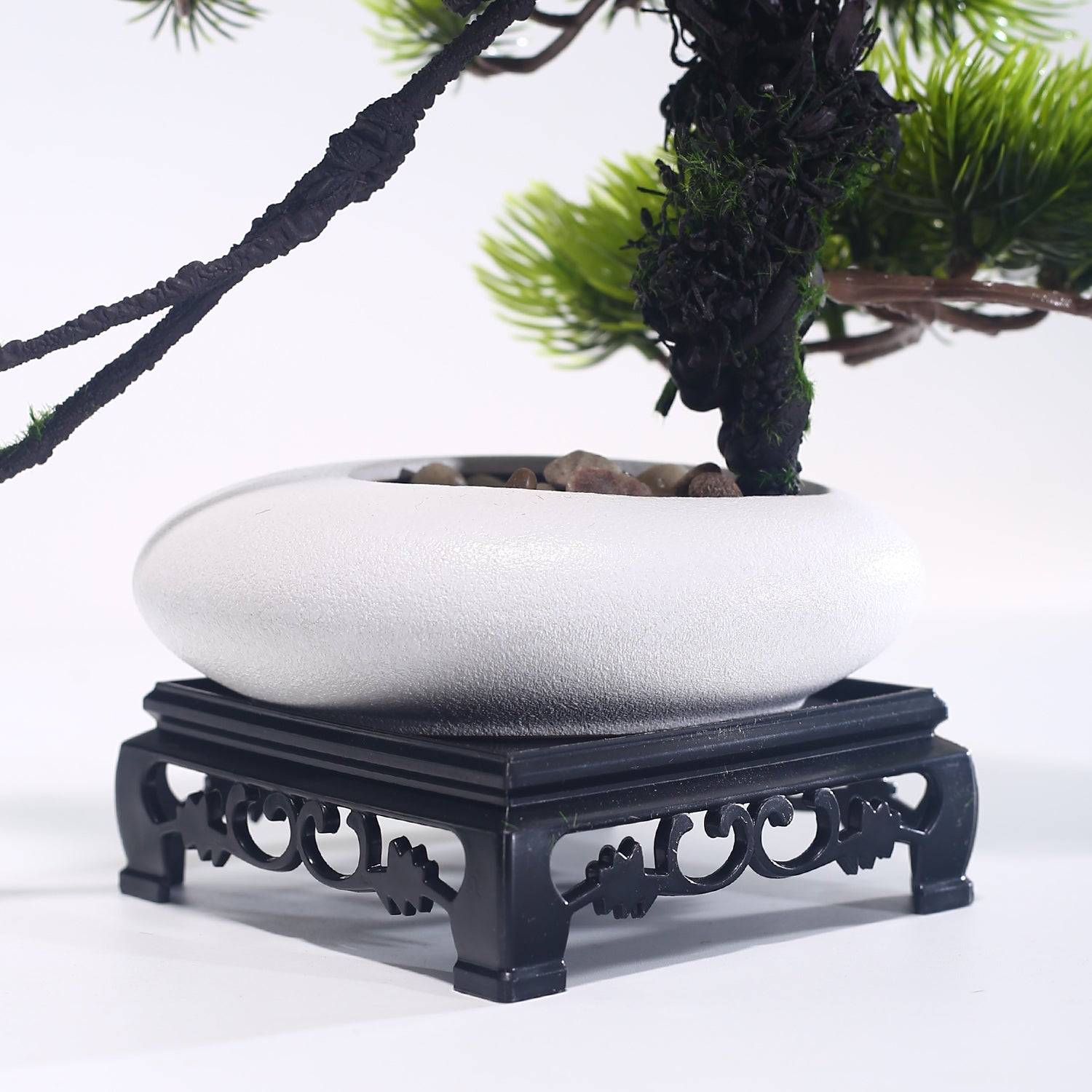 Artificial Pine Tree 23cm Mini Indoor Decorative Accent