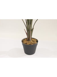 Marcolo artificial monstera plant pot and trunk close-up