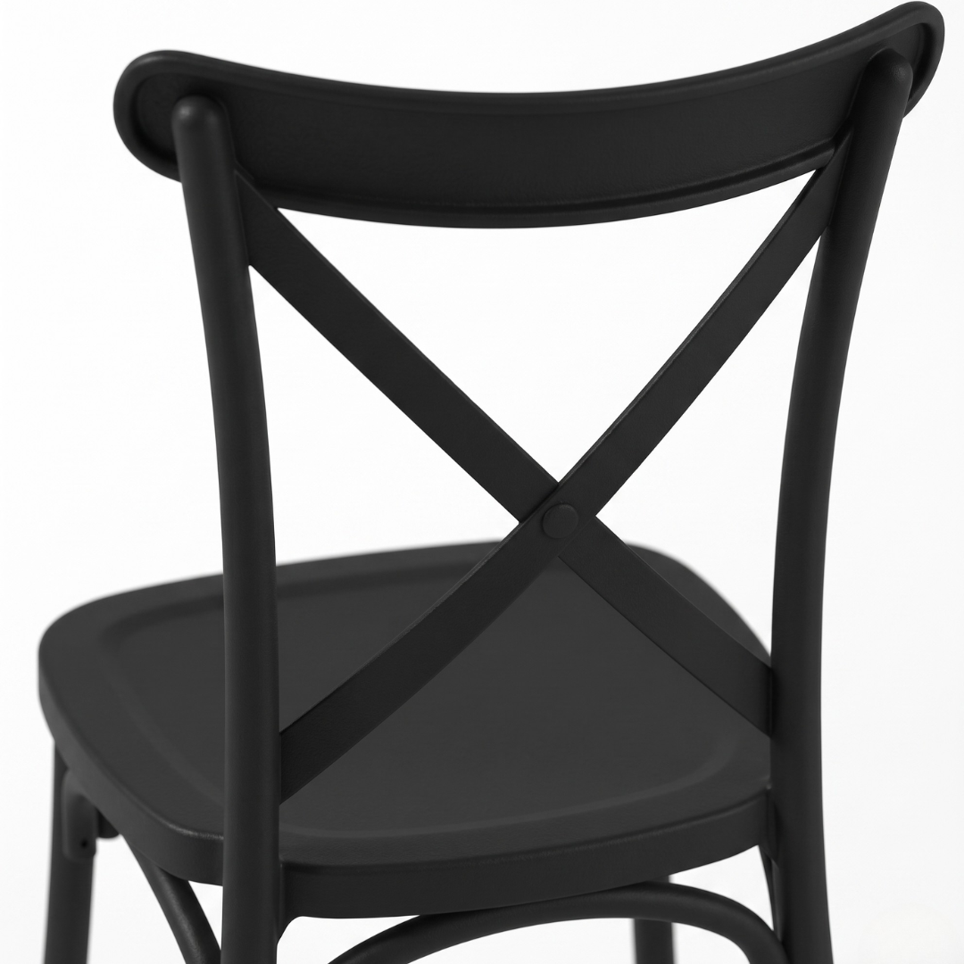 Amalfi Crossback Dining Chair – Classic Indoor & Outdoor Bistro Chair