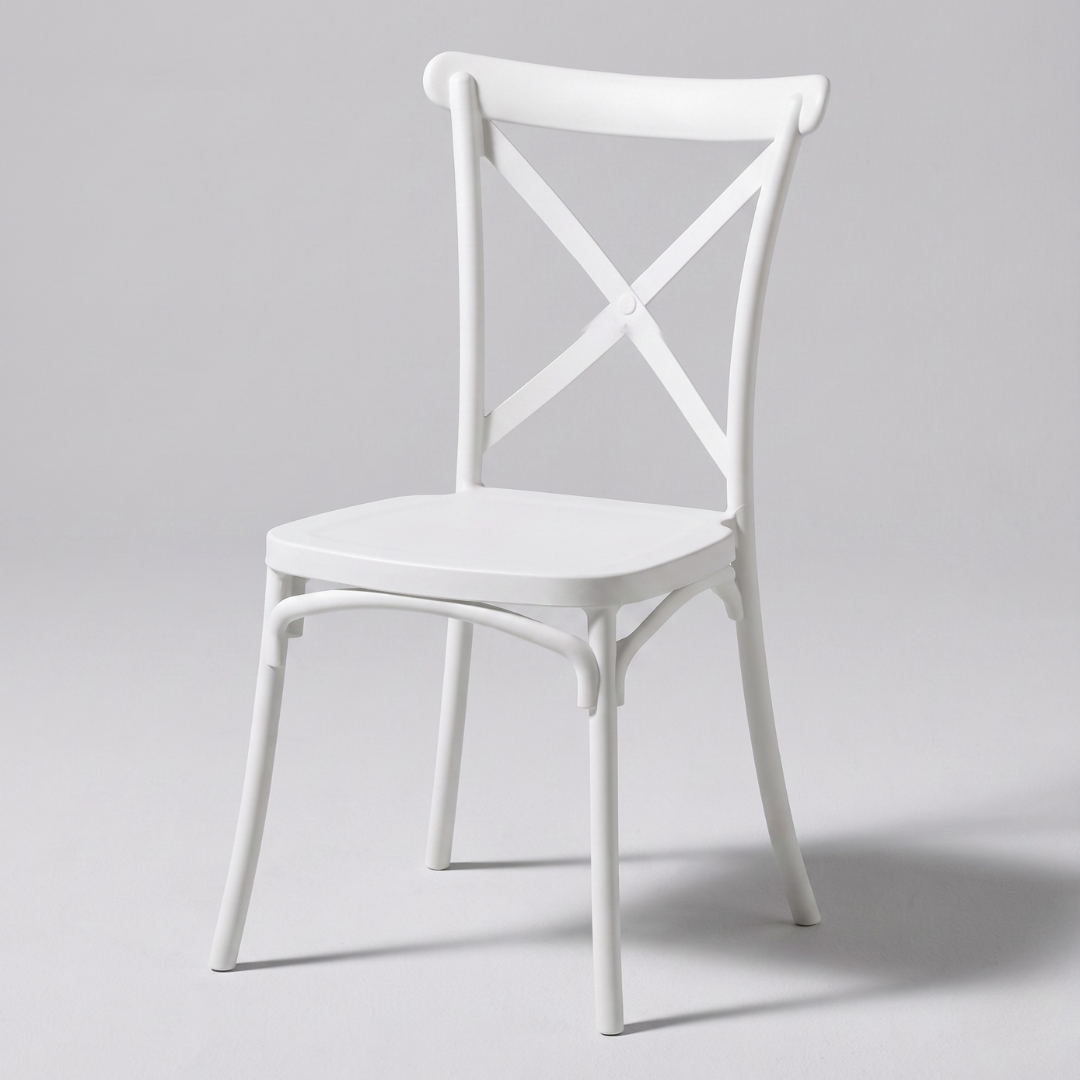 Amalfi Crossback Dining Chair – Classic Indoor & Outdoor Bistro Chair