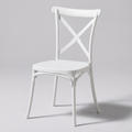 Amalfi Crossback Dining Chair – Classic Indoor & Outdoor Bistro Chair