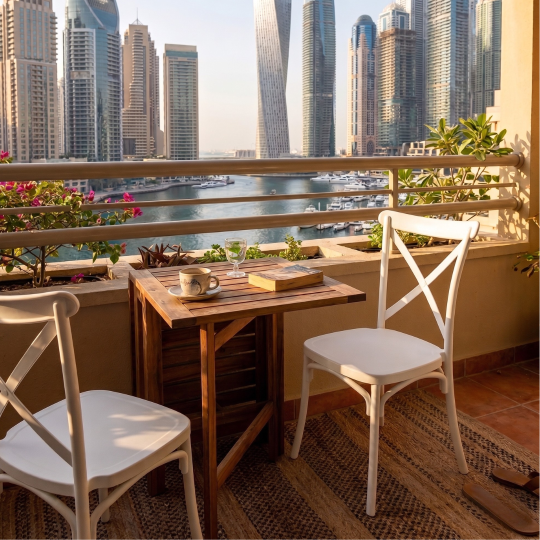 Amalfi Crossback Dining Chair – Classic Indoor & Outdoor Bistro Chair