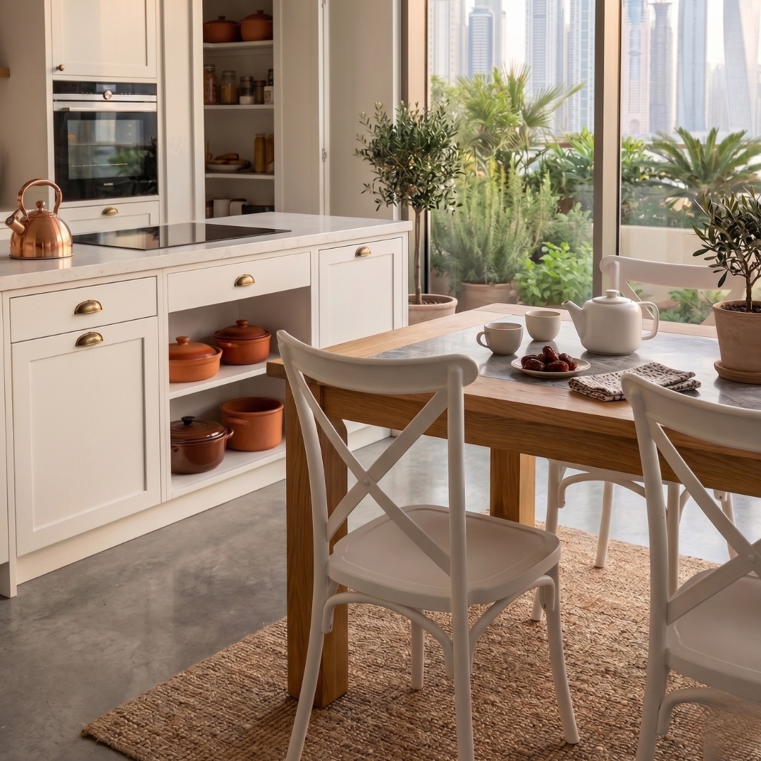 Amalfi Crossback Dining Chair – Classic Indoor & Outdoor Bistro Chair